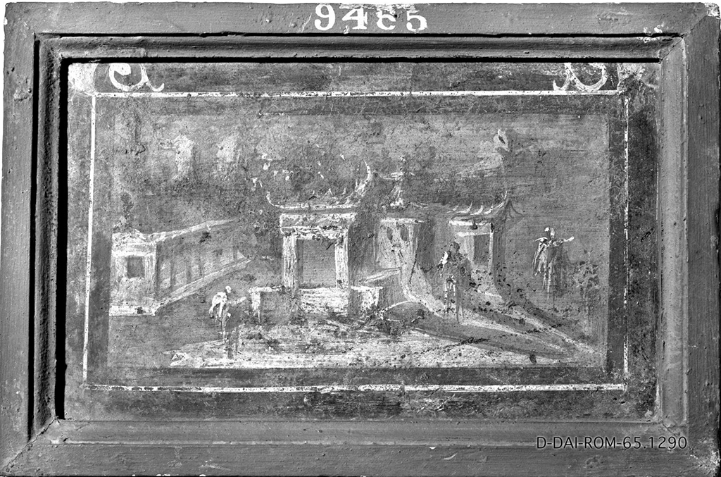 Villa dei Papiri, Herculaneum. Sacred landscape.
DAIR 65.1290. Photo © Deutsches Archäologisches Institut, Abteilung Rom, Arkiv.
Now in Naples Archaeological Museum. Inventory number 9465.